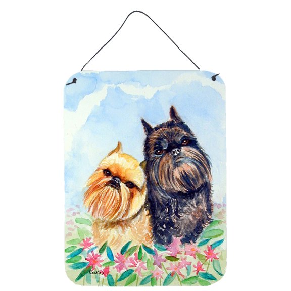 Carolines Treasures 7179DS1216 Brussels Griffon Wall or Door Hanging Prints 12x16 multicolor