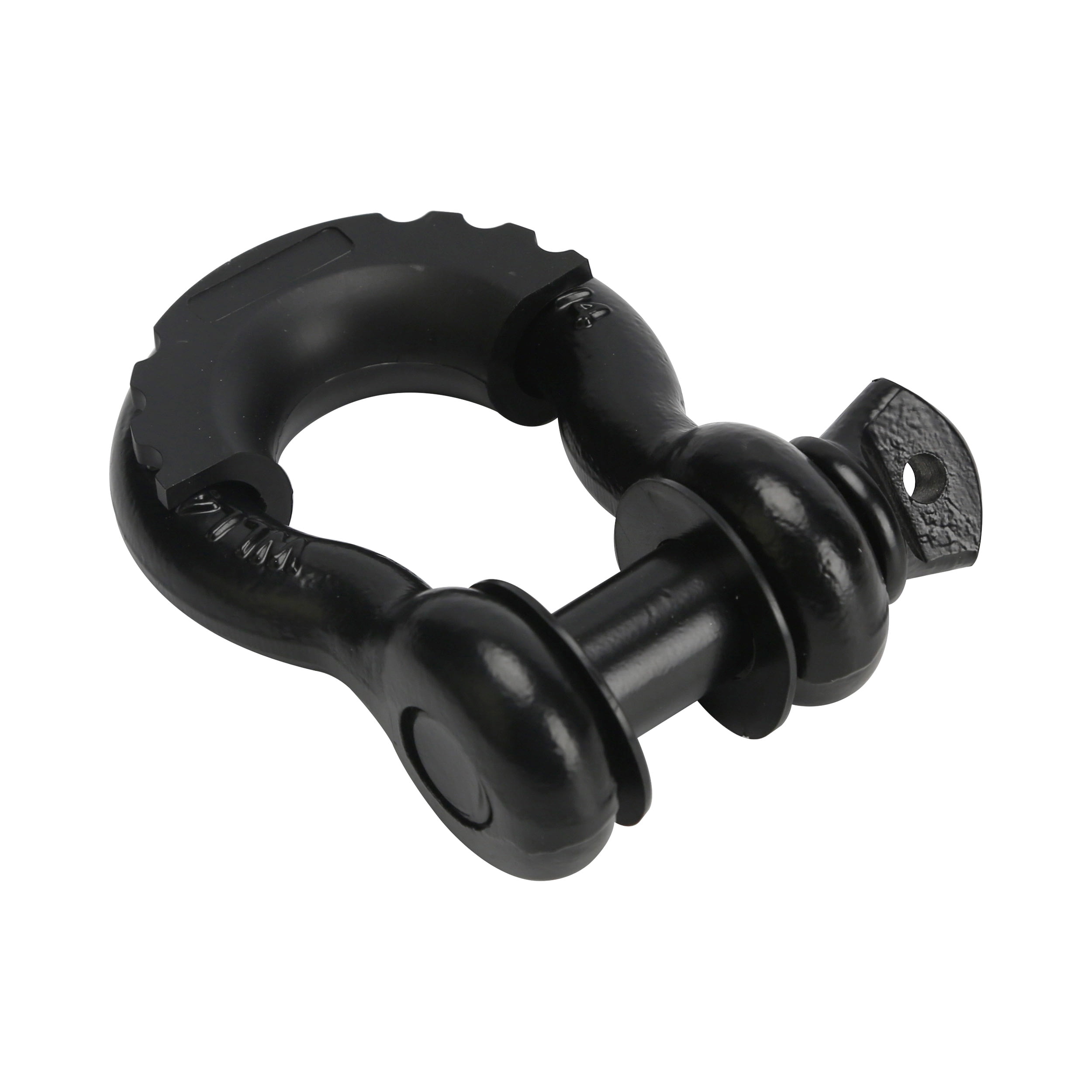 (4 pack) Ozark Trail 3/4" D-Ring Shackle, Black D Shackle Rugged, 10,000 lbs Capacity 1 Pack
