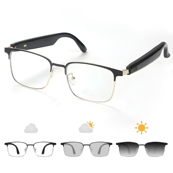 AI Smart Bluetooth Glasses Wearable Audio Sunglasses with Sound Mic&Speakers（GS-06)