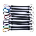 thumbnail image 3 of Security Key Chain Holder Safety Coil Carabiner Rope Tool Safety Belt Clip Hook, 3 of 4