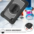 thumbnail image 3 of Case for Samsung Tab A7 10.4" (2020) ,Heavy Duty Rugged Shockproof Anti-fall Protective Case Cover with Rotating Kickstand, Carrying Shoulder Strap, Handle Hand Strap,E, 3 of 9