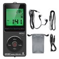 thumbnail image 1 of AM FM Portable Radio Personal Radio with Headphones Radio with Rechargeable Battery Digital Display Stereo Radio, 1 of 7