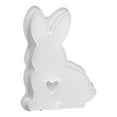 thumbnail image 1 of Hearth & Gear 1PC Easter Rabbit Silicone Moulds Casting Moulds Rabbits Candle Moulds For Casting Silicone Mould Rabbit With Window Candle Mould Soap Mould Clear Tealight Holder Candle Holder, 1 of 6