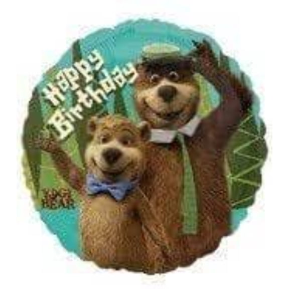 18 YOGI BEAR BIRTHDAY Balloon  Party Supplies Decorations Foil Mylar Balloon