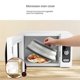 thumbnail image 4 of Vented Collapsible Medium Microwave Cover (Charcoal) - Splatter Guard & Colander Kitchen Gadget for, 4 of 5