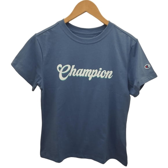 Playera Champion Shadow Script para Mujer. GPWSS2509422 lila S