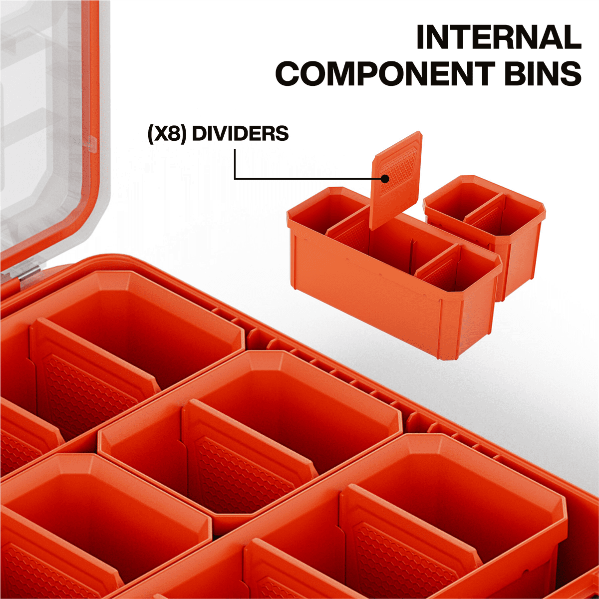 Klein Tools MODbox Component Box, Half Width