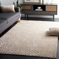 thumbnail image 2 of SAFAVIEH Tahoe Ainsley Geometric Shag Area Rug, Beige, 8' x 10', 2 of 8