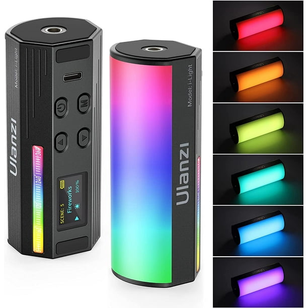 Baguette lumineuse LED pour photographie, tube lumineux portable, avec  batterie rechargeable USB et télécommande, lumière d'ambiance pour la