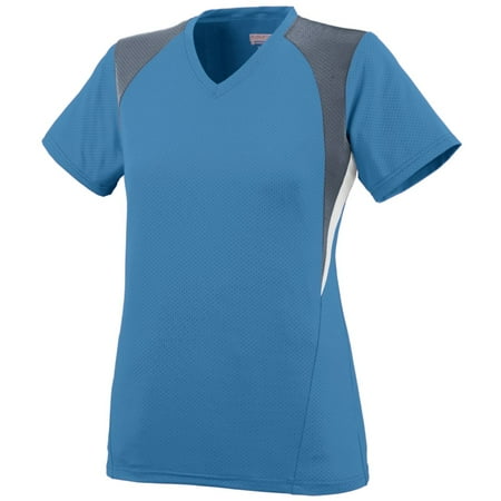 Augusta Heavyweight Jersey - Augusta GIRLS MYSTIC JERSEY CB/GT/WH L