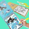 thumbnail image 3 of Libro De Actividades Acuáticas Libro De Colorear Reutilizable Con Rotulador De Agua Colorear Sin Ensuciar Para Niños Pequeños Libros De Colorear Con Pintura De Agua Para Niños Pequeños 1 3, 3 of 7