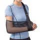 thumbnail image 4 of Eslinga de malla para hombro y brazo - Inmovilizador médico de hombro para ducha - Brazalete ajustable para lesiones del manguito rotador desgarrado - Brazo derecho izquierdo para hombres y mujeres, 4 of 4