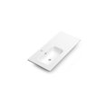 thumbnail image 3 of DAX Onix 36-Inch Glossy White Ceramic Left Basin, 3 of 3