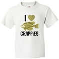thumbnail image 3 of Inktastic Crappie Fishing I Love Crappies Youth T-Shirt, 3 of 5