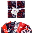 thumbnail image 7 of Soimoi Valentine Love Print&nbsp;Precut 5-inch Cotton&nbsp;Fabric&nbsp;Quilting&nbsp;Squares&nbsp;Charm Pack DIY Patchwork Sewing Craft- Red & Black, 7 of 7