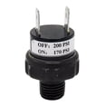 thumbnail image 2 of Interruptor de control de presión de la bomba de aire Válvula de interruptor de presión de servicio de acero inoxidable 12V para regulador de 170 a 200PSI Sunnimix Interruptor de control de presión, 2 of 5