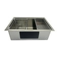 thumbnail image 3 of Stainless Steel undermount Kitchen Sink workstation - 30 inch single bowl with accessories, 3 of 4