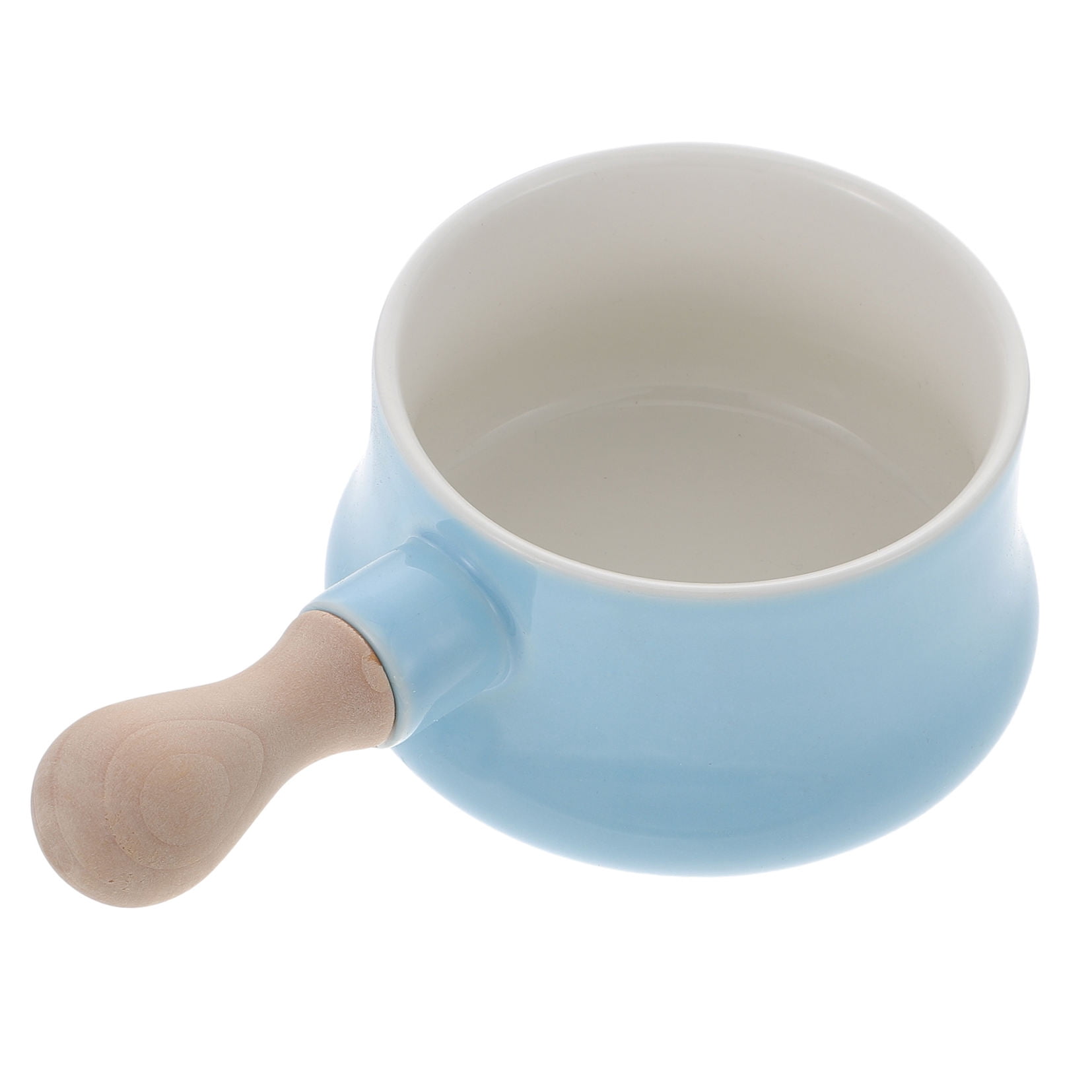 UPKOCH 1Set Snack Bowls for Use Blue Flat Bottom Design for People who Enjoy Various Foods in Kitchen