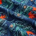 thumbnail image 5 of YIUME Men's Hawaiian Shirt Birds of Paradise Print By Fizah Malik Cotton Button-down Short Sleeve Aloha Shirt, 5 of 8