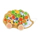 thumbnail image 4 of Juguetes de enhebrado Monterssori Habilidades motoras finas Juguete preescolar de dibujos animados Cuentas de frutas Erizo, 4 of 9