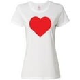 thumbnail image 3 of Inktastic Red Heart Women's T-Shirt, 3 of 5