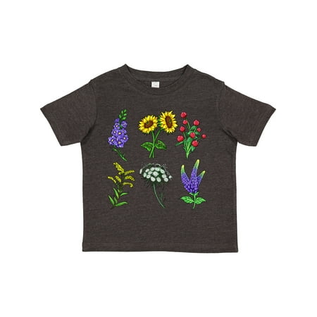 

Inktastic Group of Beautiful Wildflowers Gift Toddler Boy or Toddler Girl T-Shirt