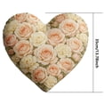 thumbnail image 3 of Hometravel Heart Shaped Floral Throw Pillows with Soft Fabric, Romantic Home Decor for Couch, Bed, Multiple Patterns and Colors, Valentine's Day Gift Idea, 35cm Size, 3 of 7