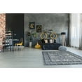 thumbnail image 2 of EORC Silver Hand Knotted Wool Traditional Oushak Rug, 6' x 9', 2 of 6