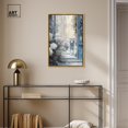 thumbnail image 3 of Elegant Tiger Storefront Canvas Fashion Designer Wall Art by Art Remedy, Gold Frame, 20" x 30", 3 of 7