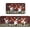 Chef, variant on Chef Kitchen Rugs Set of 2, Non-Slip Washable Kitchen Mat, Italian Vintage Fat Chef Red Kitchen Decorative Rug for Kitchen Sink Front, 17x30+17x47in Red