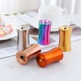 thumbnail image 2 of DISHAN Large Capacity Dustproof Toothpick Holder - Moistureproof - Stainless Steel - Mini Dining Table Toothpick Dispenser Container - Kitchen Gadget, 2 of 8