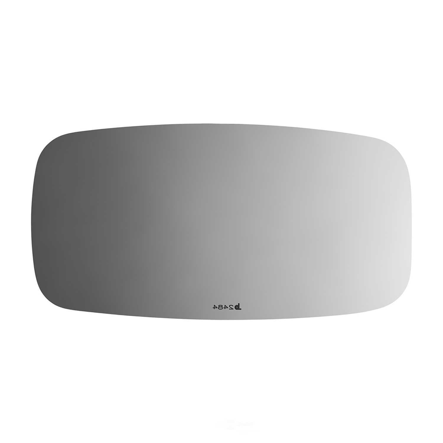 Burco Side View Mirror Replacement Glass - Clear Glass - 2484