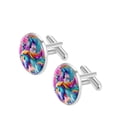thumbnail image 2 of Unicorn Elegant Dress Shirt Cuff Links Set Made of Stainless Steel for Formal Occasions, 2 of 6