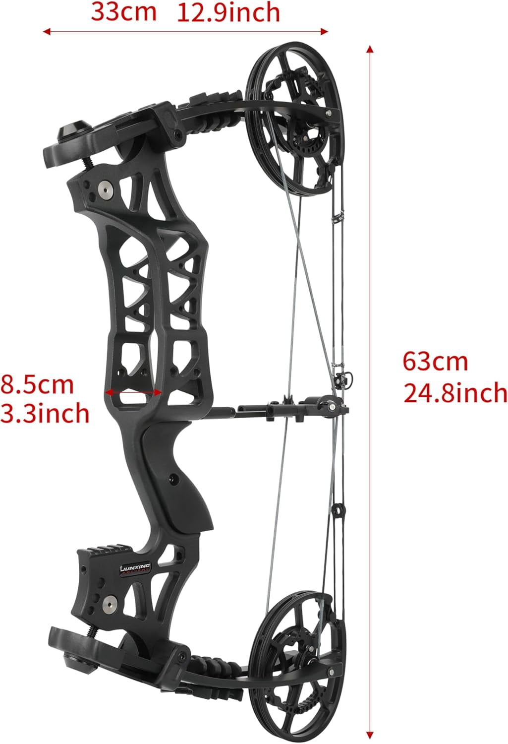 JUNIXNG M109EA Compound Bow Dual-use for Arrows and Steel Ball,Hunting Bows,40-70lbs Adjustable,Short-Axis Compound Bow Set for Archery Outdoor Hunting Target Shooting Bow Fishing