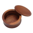 thumbnail image 4 of Cuenco para brocha de afeitar de madera para hombres, taza para crema de afeitar no adherente, taza de jabón, herramienta portátil de limpieza facial masculina, 4 of 5