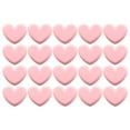 thumbnail image 1 of KAKOWELY Heart Shape Clips 20pcs Heart Shape Design Plastic Clips Sealing Clamps Storage Clips (Pink)1.26"X0.98"X0.39", 1 of 5