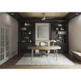 thumbnail image 2 of Upshur Collection 52 in. Brushed Nickel Transitional Ceiling Fan with LED Light Kit, 2 of 12