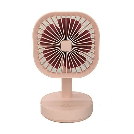 

KAOU Mini Fan Silent Powerful Portable Fashion 3-speed Wind Desk Cooling Fan for Dorm