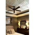 thumbnail image 2 of RM47 Styro Pro Decorative Polystyrene Ceiling tiles to cover popcorn, pack of 16 (covers 43 sq ft).Easy DIY Glue up Application on Any Flat Surface or Popcorn Ceiling., 2 of 7