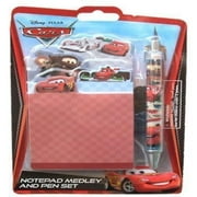 Disney Pixar Cars Mater & Rusty Notepad Medley & Pen Set- Stationery Set Includes Four Notepads and Pen!