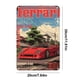 thumbnail image 4 of Chapa Metal para Coche F40 Pintura Hierro Rectangular Pared Y Bar 20x30cm, 4 of 9