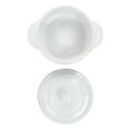 thumbnail image 3 of Martha Stewart  Stoneware Round Casserole with Lid in White, 3 of 5