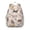 Chihuahua and Flower, variant on Cartoon Pug and Heart Backpack for School,Cute School Bag,Schoolbag with Adjustable Shoulder Straps & Padded Back,15"x11.42"x5.5"