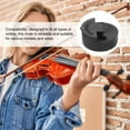 thumbnail image 3 of TABLZONE 10Pcs Black Round Rubber Violin Practice Mute Easy Attach Sound Reducer Violin Tool, 3 of 6