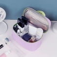 thumbnail image 2 of Bolsa de viaje para maquillaje, bolsa de cosméticos, bolsa de artículos de tocador para mujeres, organizador de maquillaje de gran capacidad, artículos esenciales para dormitorio, 2 of 6