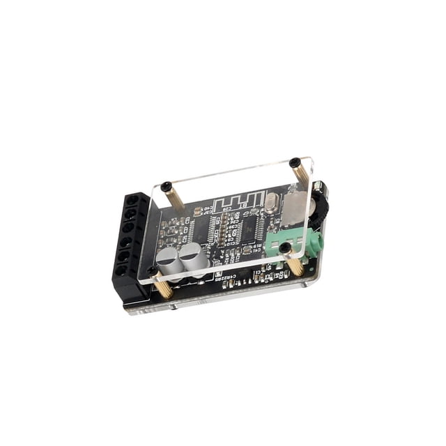 Tholdsy Placa amplificadora de Audio Digital con carcasa, módulo de altavoz de radiador estable estéreo de doble canal, piezas de altavoces Electrónica miscelánea
