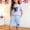 Light Blue, variant on Afuyipoi Kids Casual Independence Day Summer Clothes Set (4-14 Years) Cotton Short Sleeve July 4th Top and Shorts 2-Piece Outfit Light Blue 5/6