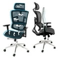 thumbnail image 2 of Ergomax  Ergonomic Office Chair Height Adjustable, Breathable Mesh Fabric, Home Office Chair, 53 in. Max Height Black, 2 of 6