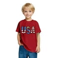 thumbnail image 7 of OKSALE Funny 4th of July Shirts for Big Kids USA American Flag Printed Tops Unisex Boys and Girls Summer Short Sleeve T Shirt Novelty Fashion Cotton Tshirts, 7 of 7