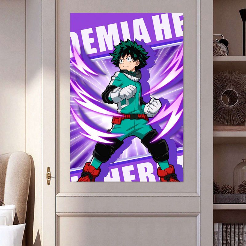Shiyao Anime My Hero Academia Poster Home Office Wall Decoration Cartoon Wall Printing Poster Gift For Fans Style10 Walmart Com Walmart Com